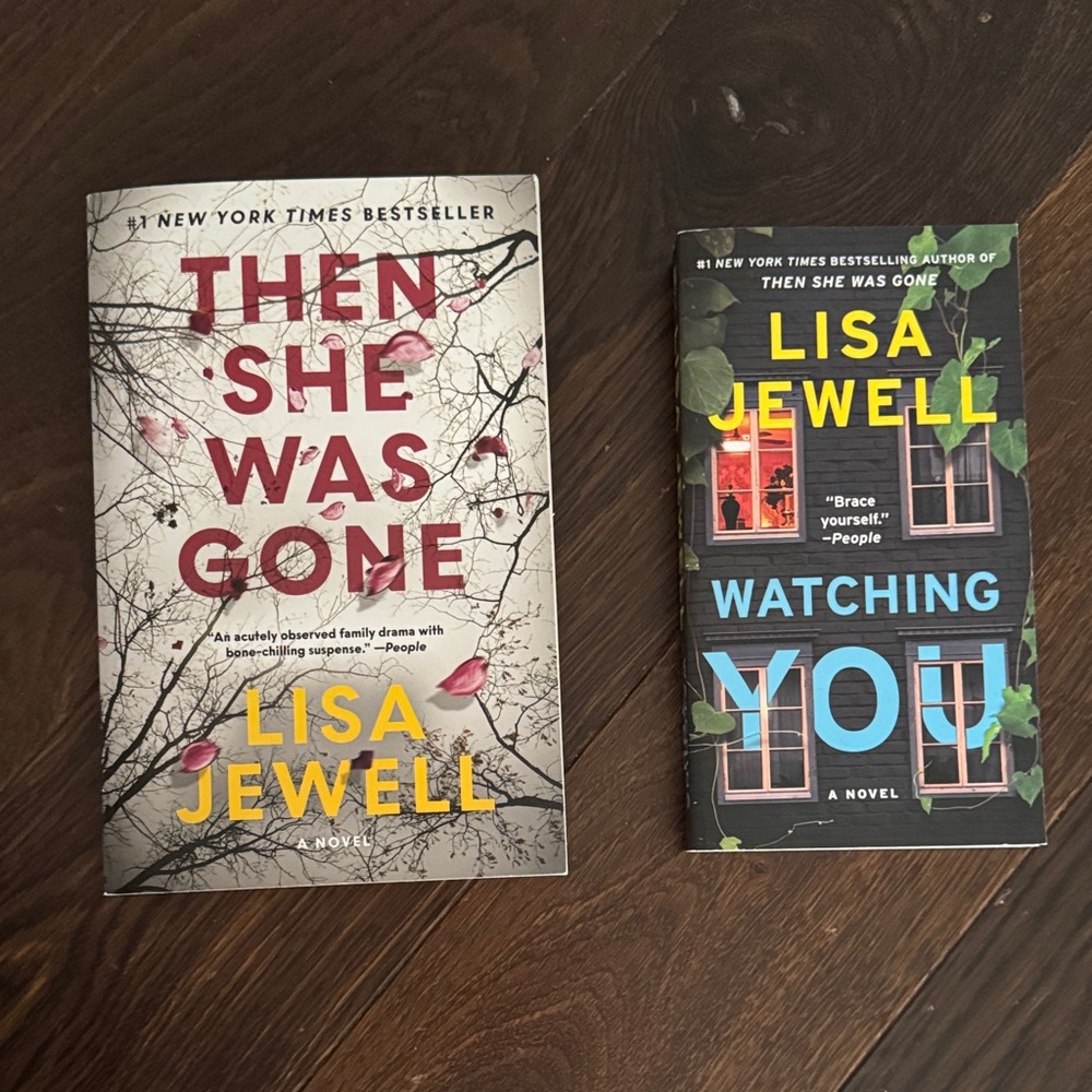 Lisa Jewell Novel Set - Then She Was Gone & Watching You